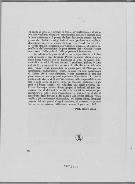 Roma e Venezia nell'irredentismo adriatico (momenti di storia). Conferenza tenuta a Roma il 18 aprile 1968 nel cinquantesimo anniversario della Redenzione